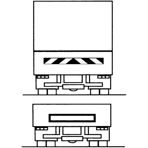 Plaques de signalisation pour camions ECE 70-01